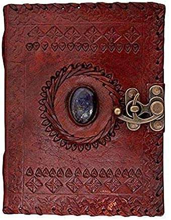 Handmade Leather Writing Journal – Unique Refillable Diary