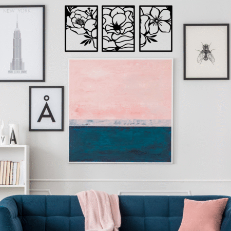 Large Panel MDF Wall Art – Statement Wall Design